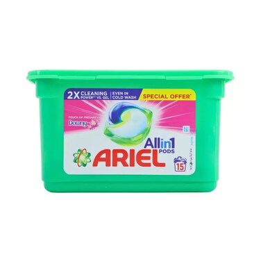 All in 1 Pods with Touch of Freshness Laundry Detergent Pods- 378gms