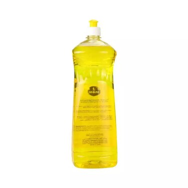 Mom Lemon Dishwashing Liquid For Cleaning Utensils- 1 Litre