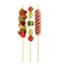 Disposable Natural Barbecue Bamboo Skewers Size 30Cm- 50Pcs