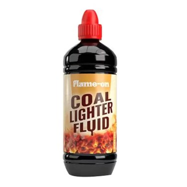 Flame On Premium Charcoal And Fire Lighter Fluid For Outdoor Fire And Barbeque- 500Ml