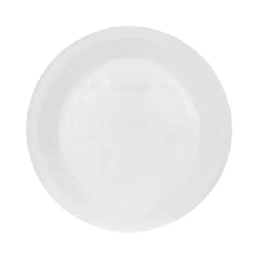 Falcon Disposable Foam Plate White Foam Plate 7 Inch- 25Pcs