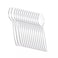 Falcon Disposable Clear Plastic Tea Spoons 6.5 Inch Size- 50Pcs