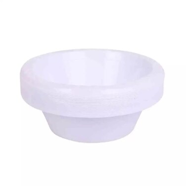 Ecno Pack Disposable Round Plastic Bowls- 12 Oz Size- 20Pcs