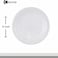 Kovar Disposable Foam Plate- White