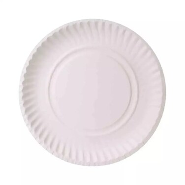 Ecno Pack Disposable Paper Plates 7Inch Size- 50Pcs