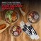 Foodpack Heavy Duty Cutlery Set Fork Spoon Disposable Plastic Cutlery Set- Set Of 20