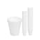 Disposable White Foam Cups For Hot And Cold Beverages 6 Oz Size- 25Pcs