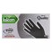 Falcon Black Vinyl Gloves, Powder Free &amp; Single Use Gloves, Small Size - Box Of 100 Gloves