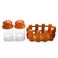 Raj Salt &amp; Pepper Shaker Set With Holder Landmark Salt Pepper Dispenser- 2Pcs