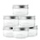 Plastic Storage Jar Kitchen Food Storage Containers For Pantry Organization - 6X250Ml