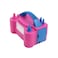 Kovar Electric Air Balloon Pump With Dual Nozzle Balloon Inflator- Pink And Blue