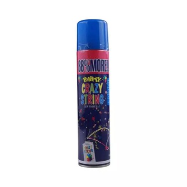 Party Crazy String Spray Confetti String Popper Spray For Party- 350Ml Pack Of 3
