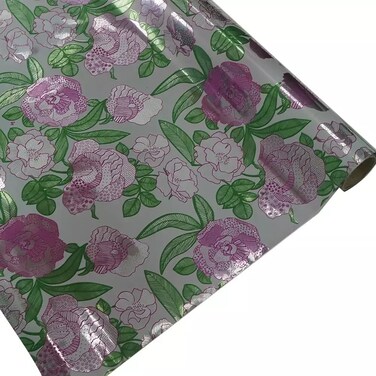 Wrapping Paper Roll, Gift Wrapper Sheets For Various Occasions, Fade Roses Design- 70 X 200Cm Pack Of 3