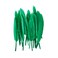 Decorative Goose Feather For Wedding Party Home Decorations And Crafts 20Pcs- Green Pack Of 3