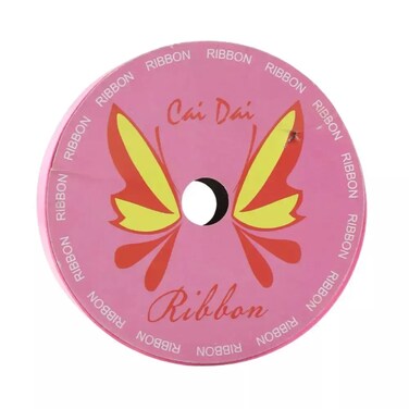 Pink Ribbon, Party Decor, Decoration Gift Ribbon Roll, Pink - 10 Meter Pack Of 3