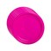 Mini Disposable Paper Plates 7Inch Party Tableware With Rim 6Pcs- Pink Pack Of 3