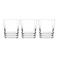 Lav Clear Elegan Whisky Glass Set 315CC Medium Size- 3pcs