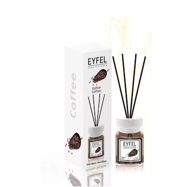 Eyfel Reed Diffuser Coffee Perfume Aroma Home Fragrance- 120Ml