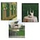 Lamasat Artificial Wall Grass Tray Panel For Home- 25X25Cm