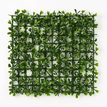 Lamasat Artificial Wall Grass Tray Panel For Home- 25X25Cm
