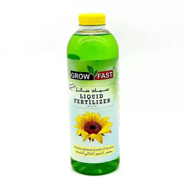 Grow Fast Liquid Fertilizer For Indoor And Outdoor Plants- 1Ltr