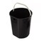 Suremiao White Marble Design Plastic Trash Can With Pedal- White