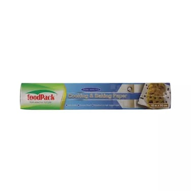 Foodpack Cooking And Baking Paper Non Sticky Baking Paper- 10M X 30Cm