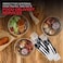 Foodpack Heavy Duty Cutlery Set Fork Spoon Disposable Plastic Cutlery Set- Set Of 20
