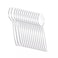 Foodpack Disposable Clear Plastic Tea Spoons 5Inch Size- 50Pcs