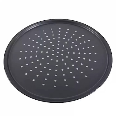 Home Maker Avci Non-Stick Easy To Clean-Round Shape Crispy Crust Pizza Pan-35Cm
