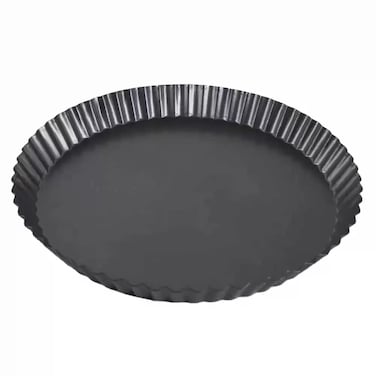 Home Maker Avci Non-Stick Easy To Clean Round-Wave Shape Tart Pan-28Cm