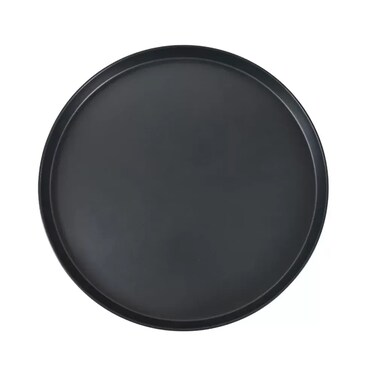 Home Maker Round Carbon Steel Non-Stick Round Deep Pizza Pan- 39Cm Diameter