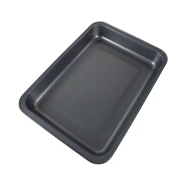 Home Maker Carbon Steel Rectangular Non-Stick Lasagna Pan- 37X26X5Cm
