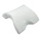 Soft Washable Ergonomic Cuddle Sleep Memory Foam Arch Pillow With Rebound Pressure Arm Support White