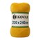 Kovar Comfy Double Size Super Soft Blanket 220X240Cm Yellow