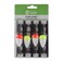 Italo Fishing Bobbers Hard Foam Snap-On Floats Micro Sharp Fishing Floats- 4Pc