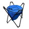Folding Portable Camping Outdoor Cooling Bag, Leakproof Extra Large And Insulated- Blue