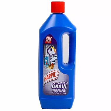 Harpic Powerful Drain Opener Gel Cleaner Blue - 1 Liter