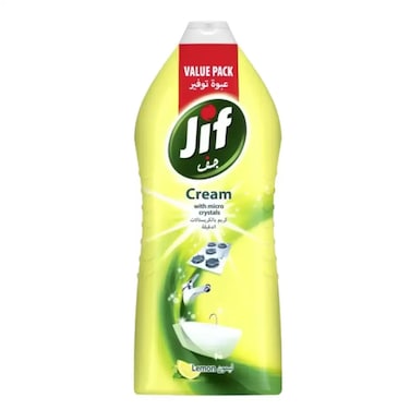 Lemon Enriched Cream Cleaner And Stain Removal With Micro Crystals- 1500ml