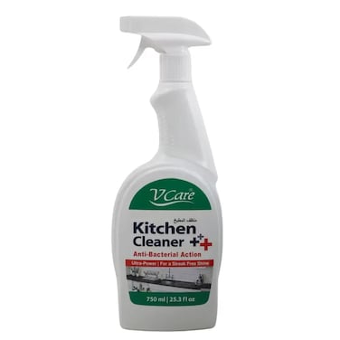 Vcare Kitchen Cleaner Anti-Bacterial Action Ultra-Power - 750ml