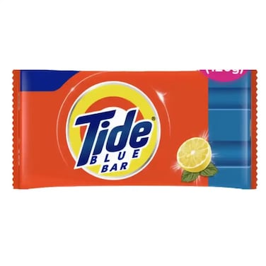 Blue Laundry Detergent Soap Bar Deep Clean For White And Bright Clothes- 250gms