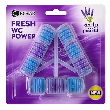 Kovar Toilet Rim Block Cleaner In Round Shape With Refreshing Scent Of Lavender
