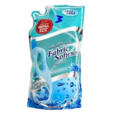 Cool And Cool Fabric Softener With Aqua Fresh, Makes Clothes Soft And Fresh- 1Ltr