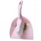 Dust Pan And Brush Set, Hand Broom With Durable Stiff Bristles- Light Purple