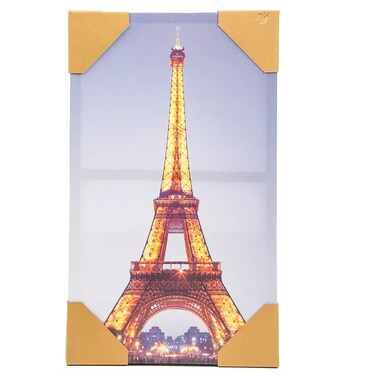 Elegant Room Wall Art Painting Golden Paris Tower Wall Decor Paintings Creative Look To Home And Office Wall Frames