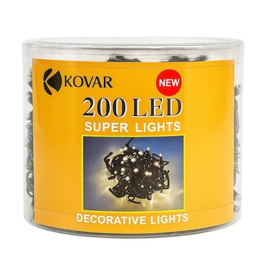 Kovar Super Bright Decorative Led String Lights For Various Decorating Purposes- 200 Led Bulbs