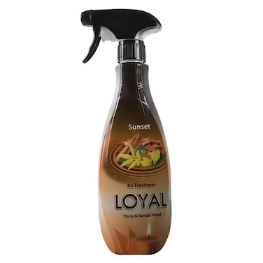 Loyal Air Freshener Sunset Spray-Ylang And Sandal Wood-450Ml
