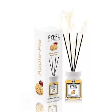 Eyfel Reed Diffuser Apple-Pie Perfume Aroma Home Fragrance- 120Ml