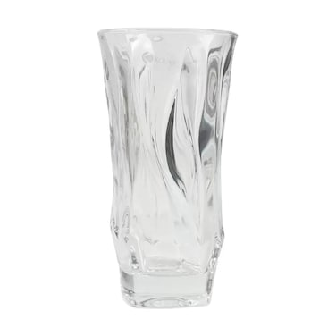 Kovar FH-20002 Crystal Clear Bamboo Style Lead Free Tempered Glass Set 11oz- 3pcs