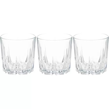Pasabahce Sylvana Karat Tumbler Drinking Glass 330CC- 3pcs Set